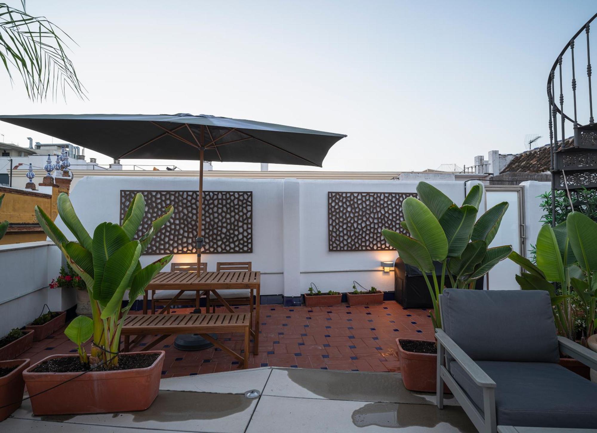 세비야 The Terrace, Duplex Con Terraza Privada 아파트 외부 사진