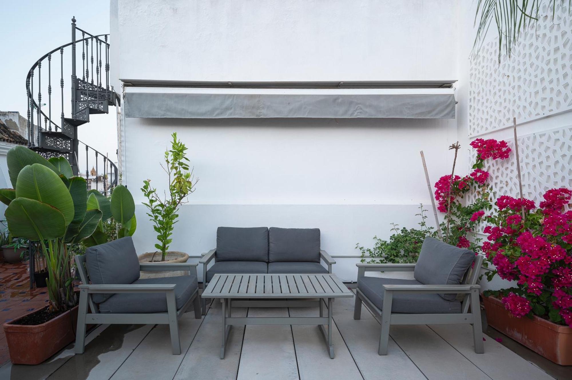 세비야 The Terrace, Duplex Con Terraza Privada 아파트 외부 사진
